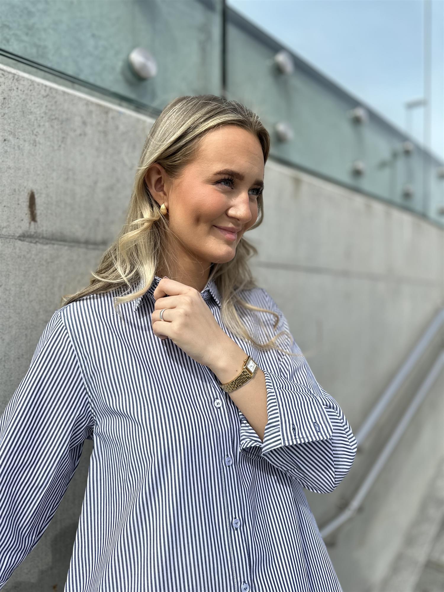Kari Shirtdress Cotton Indigo