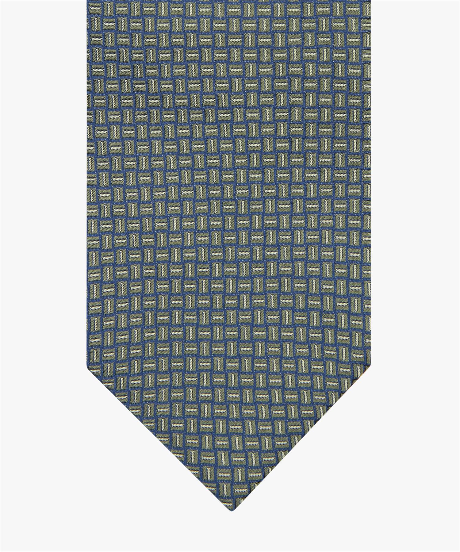 Tie Silk Woven 30043 Green