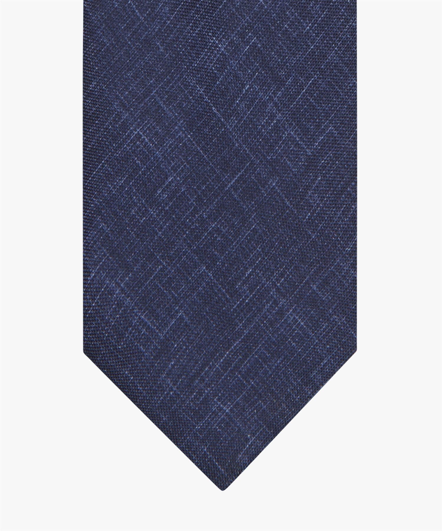 Tie Silk Print 30021 Navy