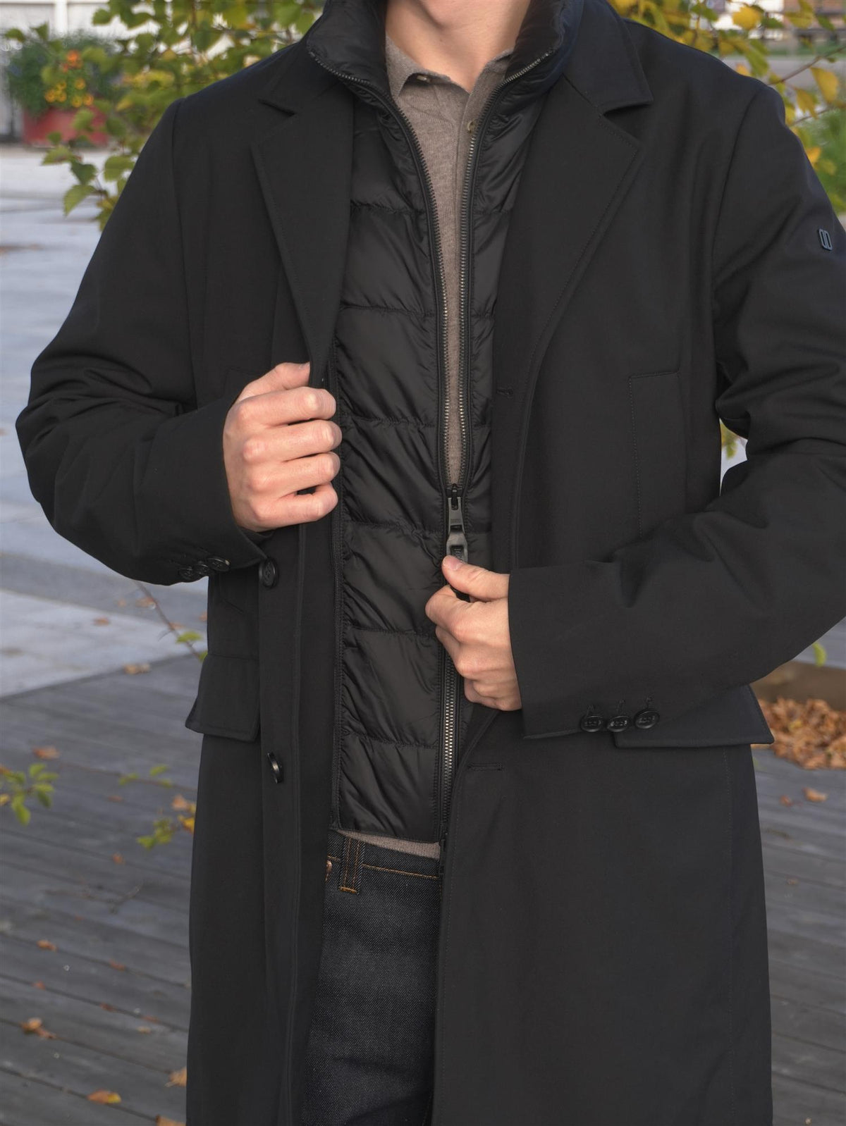 Spencer Parma Technical Jacket Black