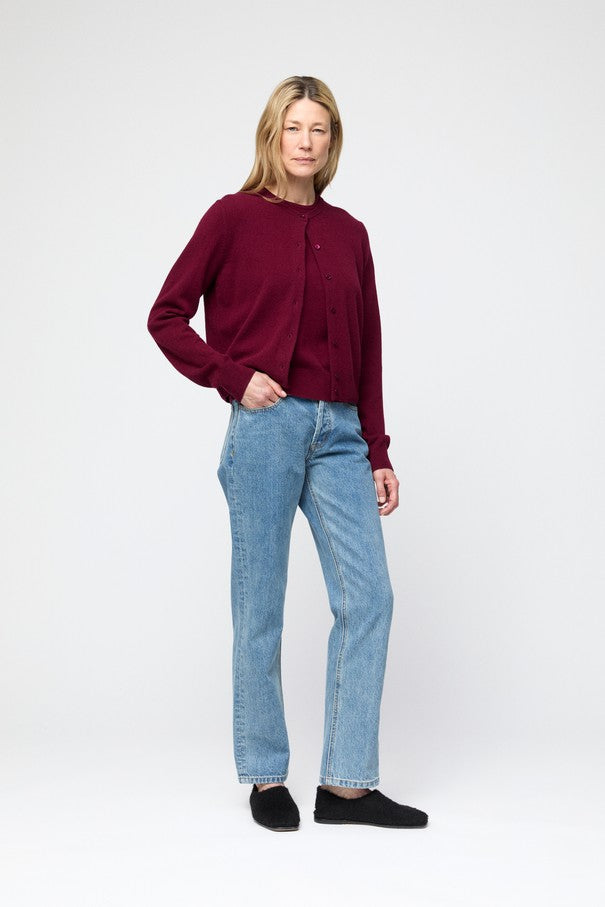 Classic Wool Tank Burgundy