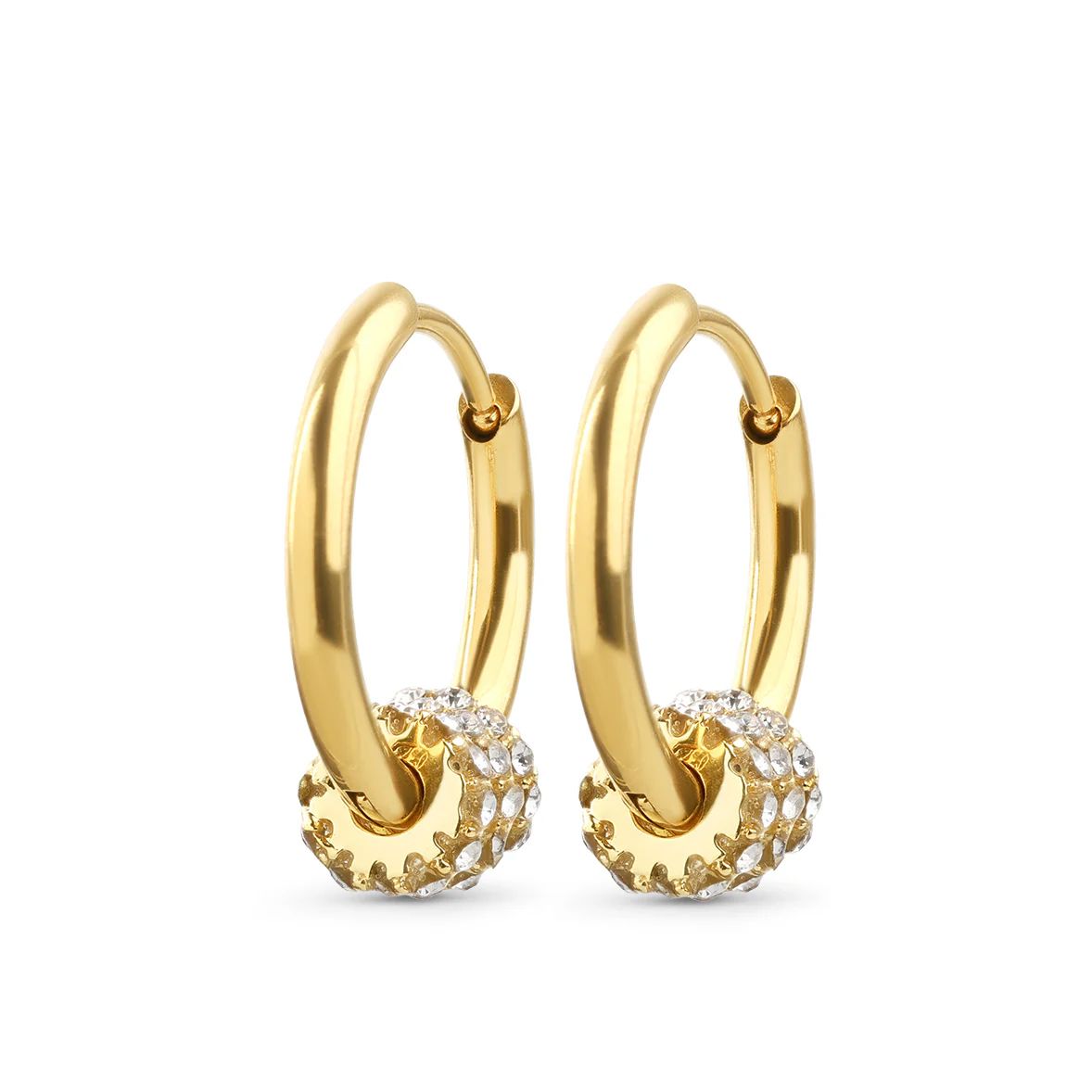 Hevin - Hoop Earrings Stainless Steel