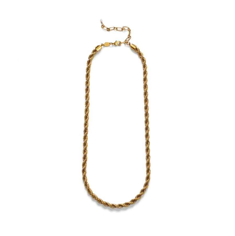Golden Rope Necklace Gold