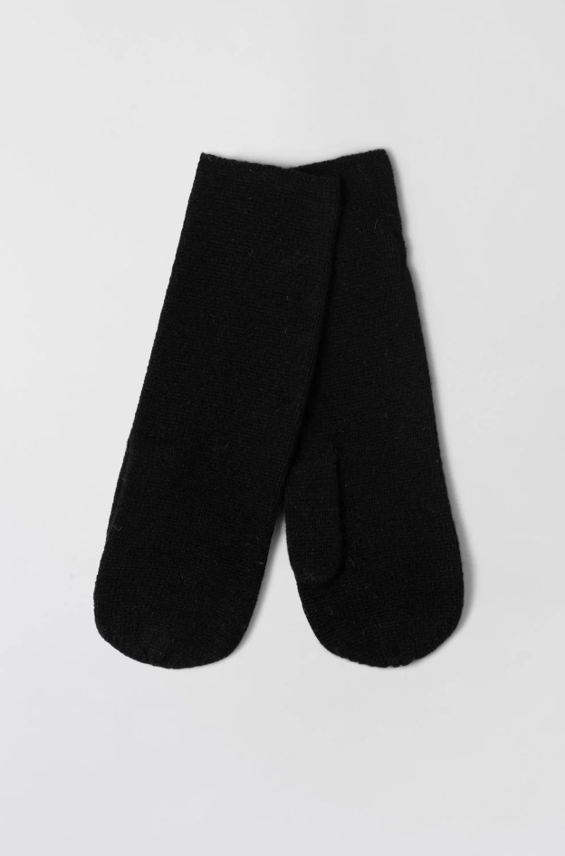 Marseille Mittens Jet Black