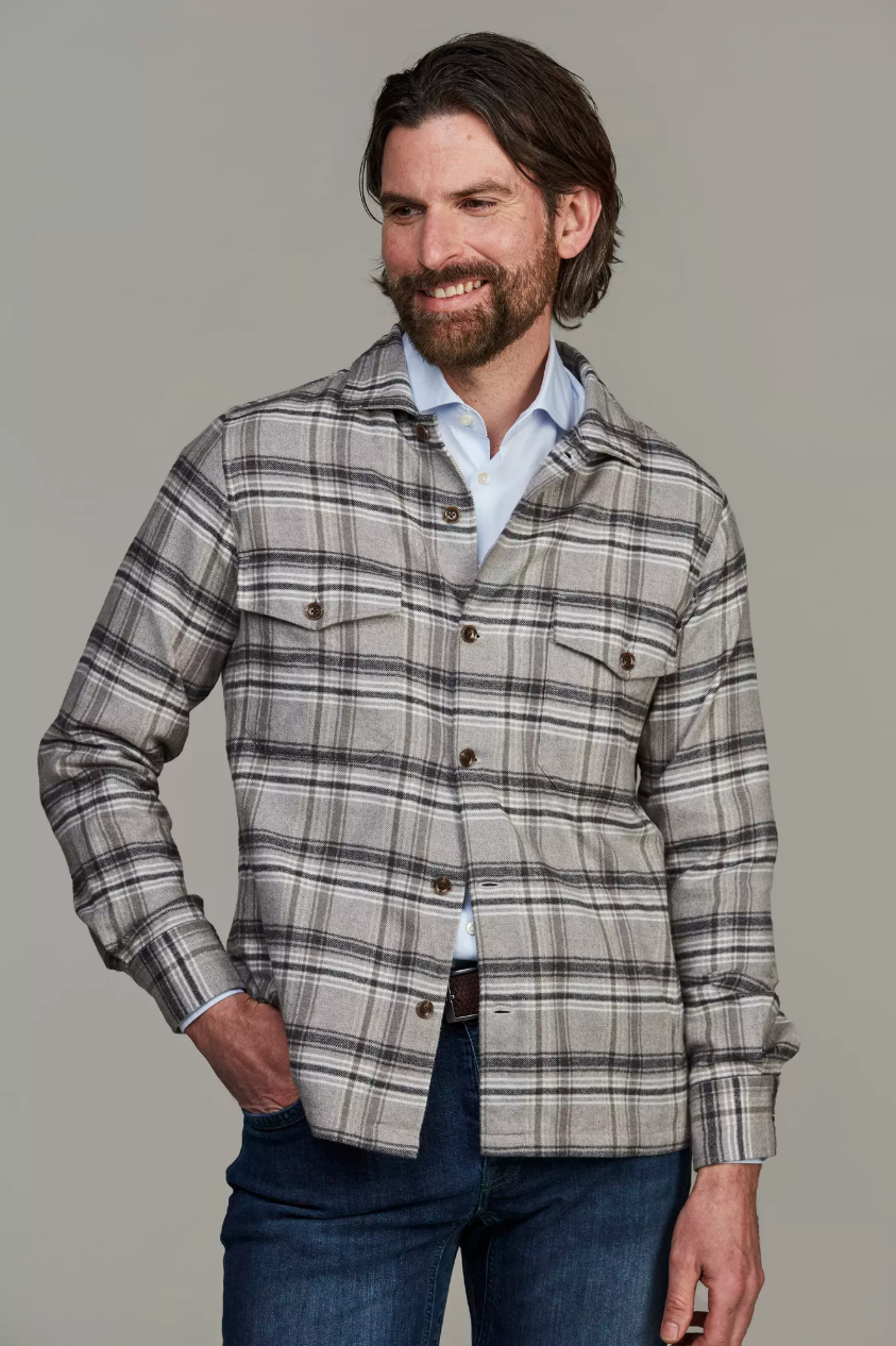 Lama Overshirt Grey