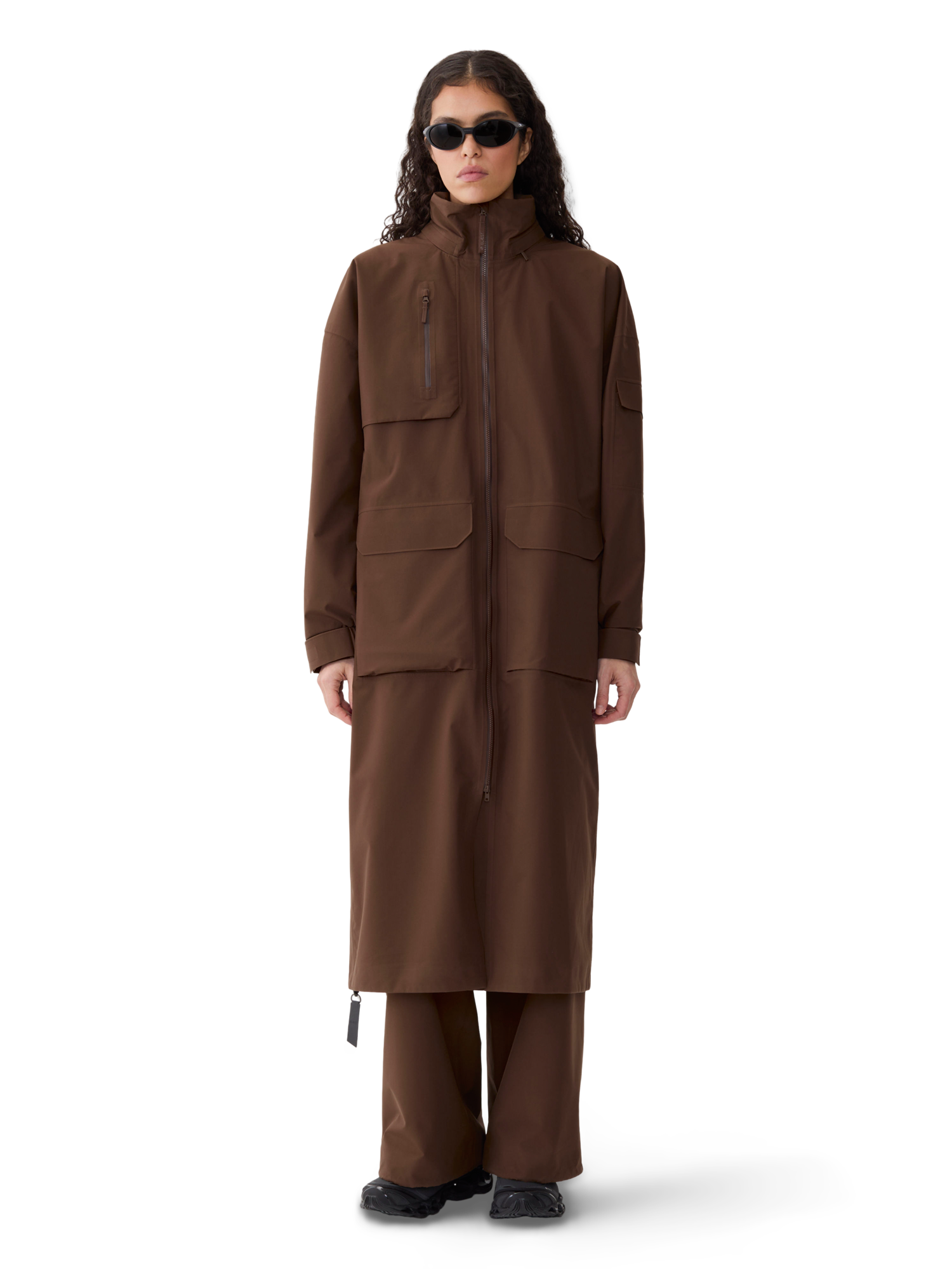 KLIPRA COAT Brownstone