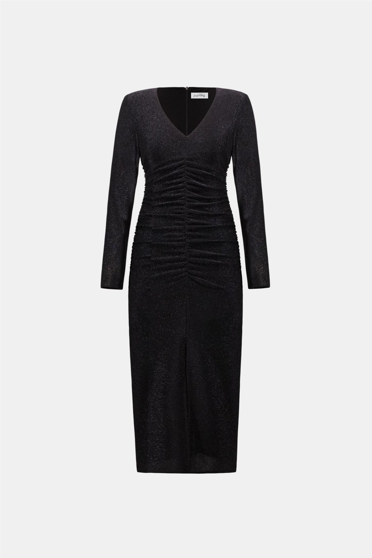 Sparkle Knit Sheath Dress Black