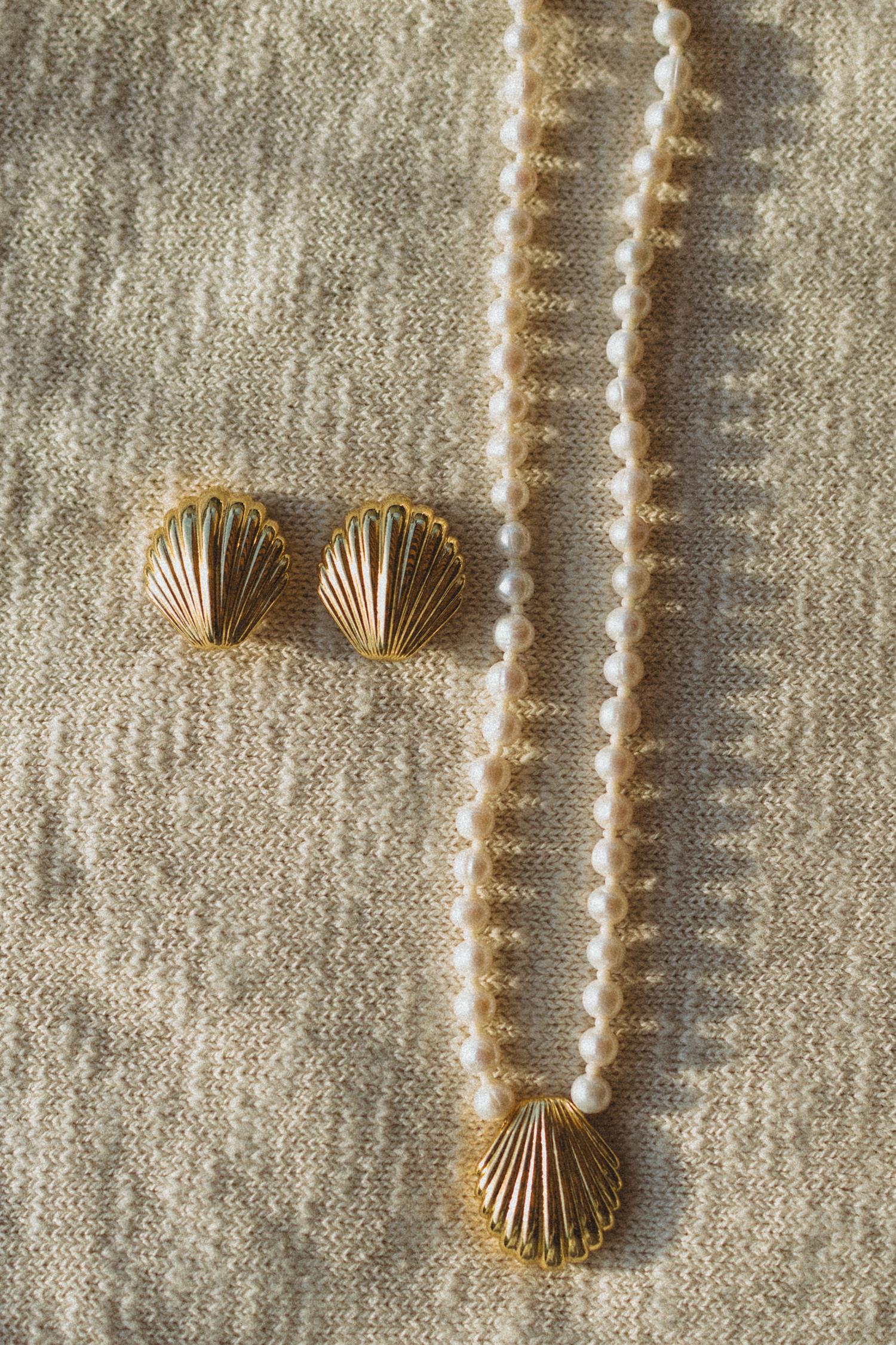 Ocean Treasure Earring-gold