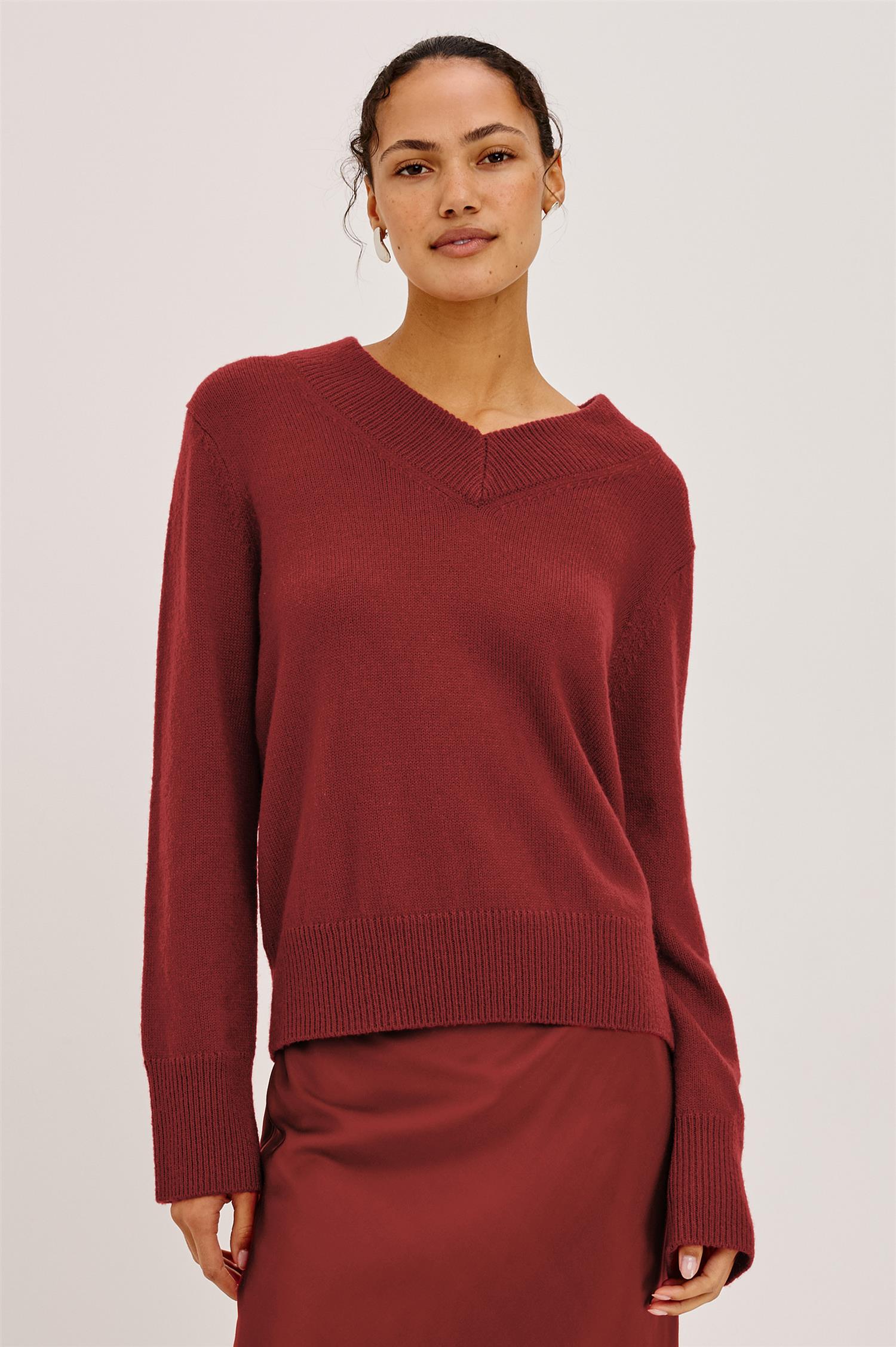 Lidya Sweater Crimso