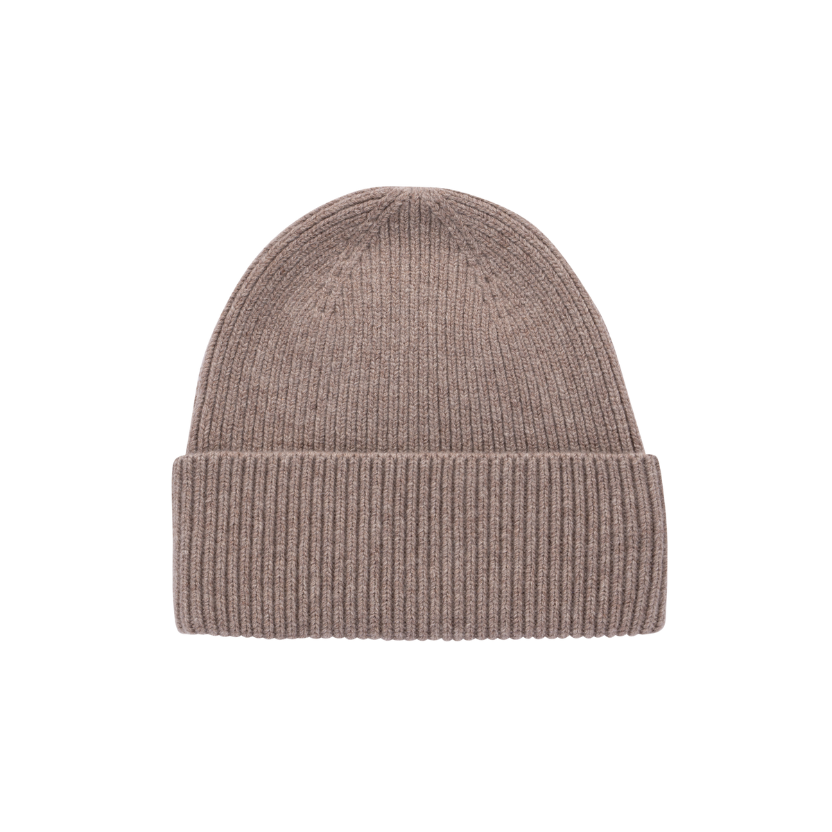 Beanie Cashmere Wool Lynx Beige