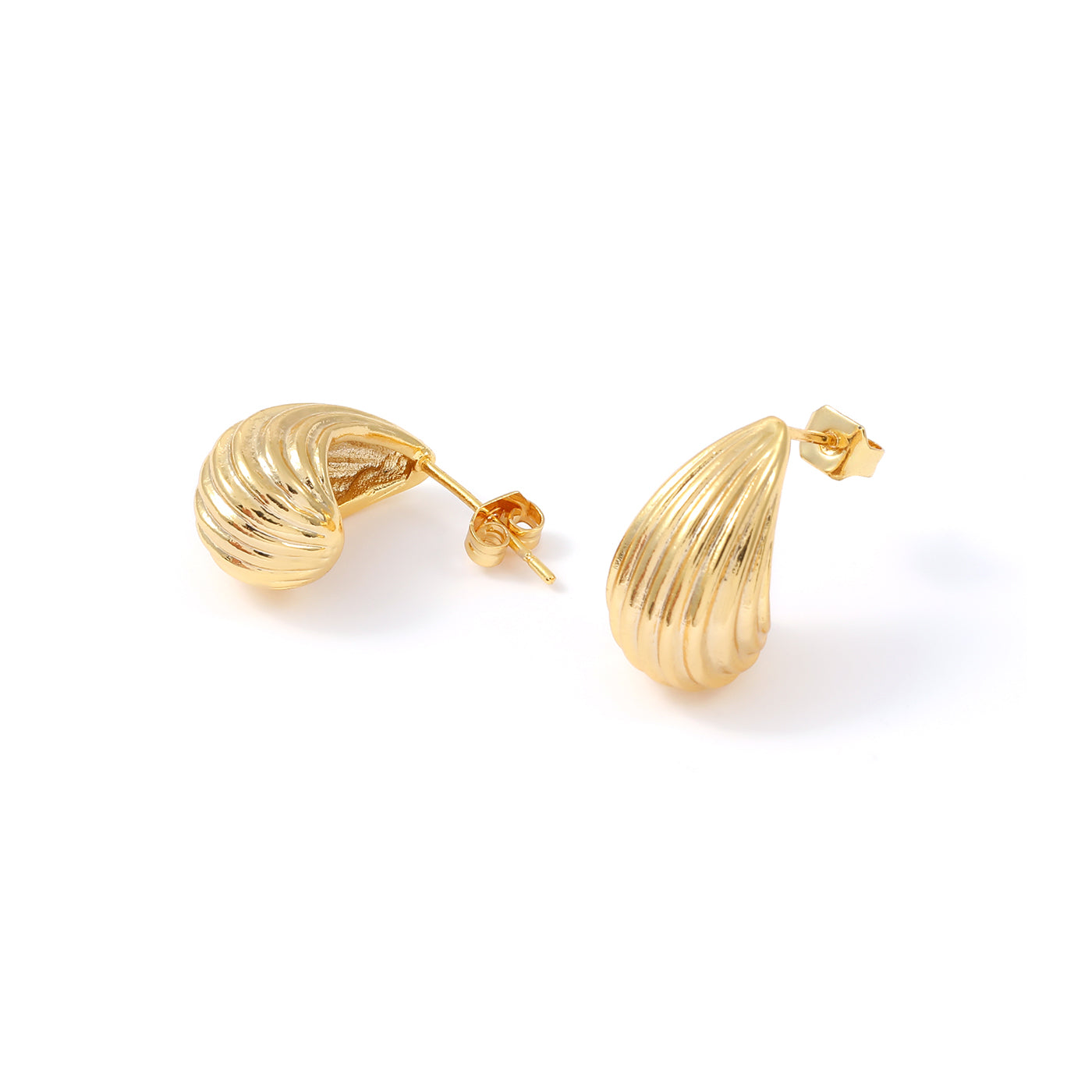 MARTA-DANGLING DROP EARRINGS-GOLD