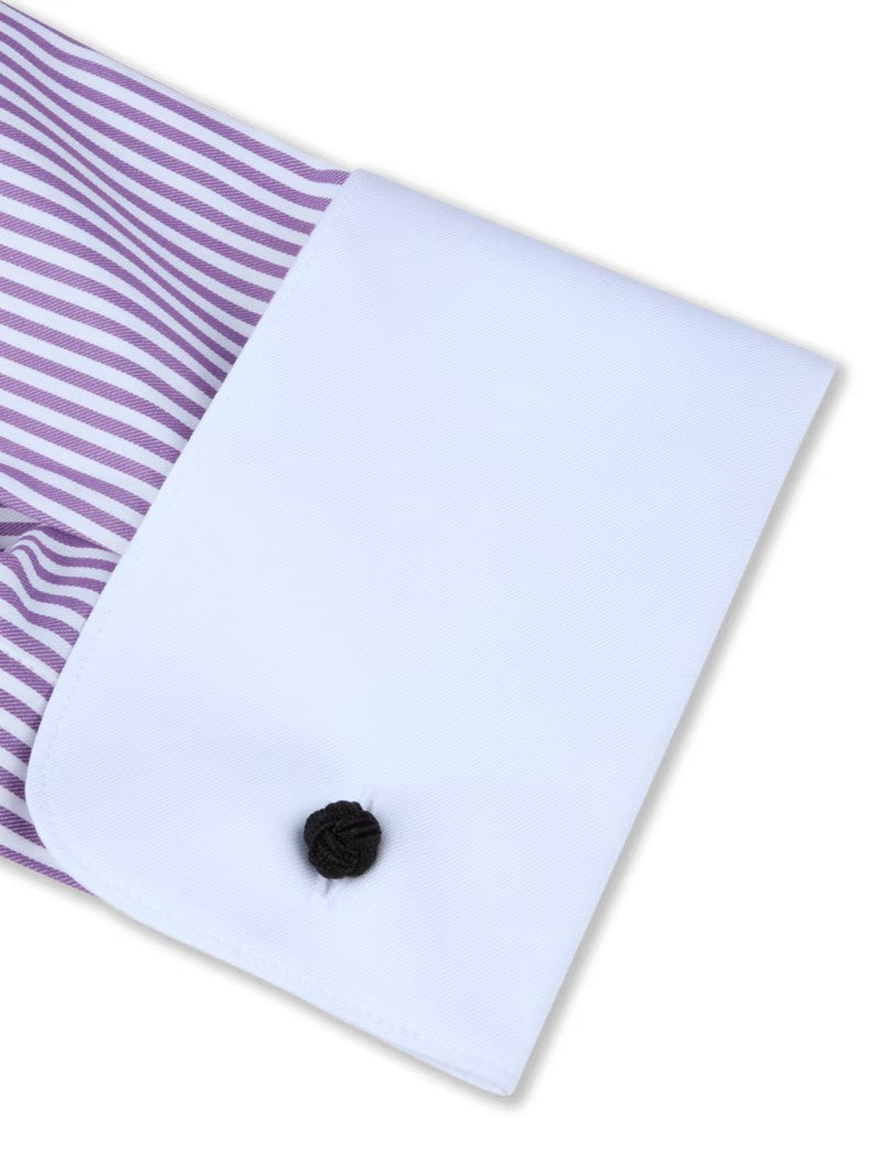 Dark purple stripe Regular Shirt