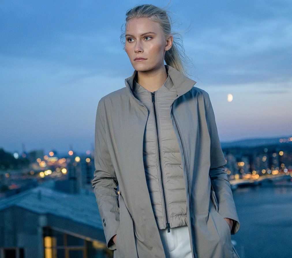 W ELEKTRA COAT DRIFTWOOD