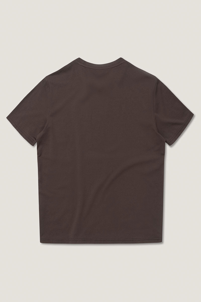 Organic Cotton Crew Tee Bracken