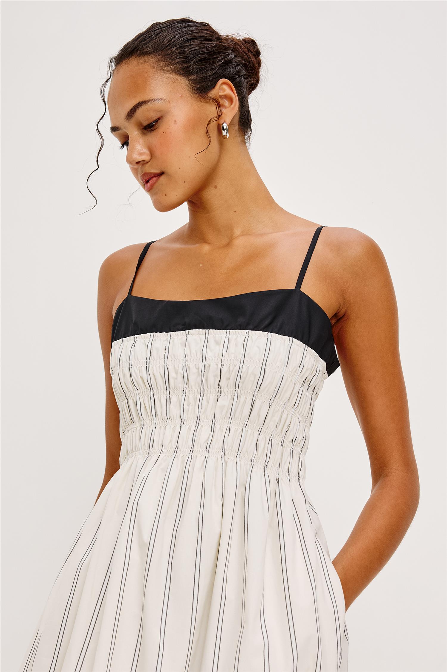 Primeroe Dress Palma Stripe