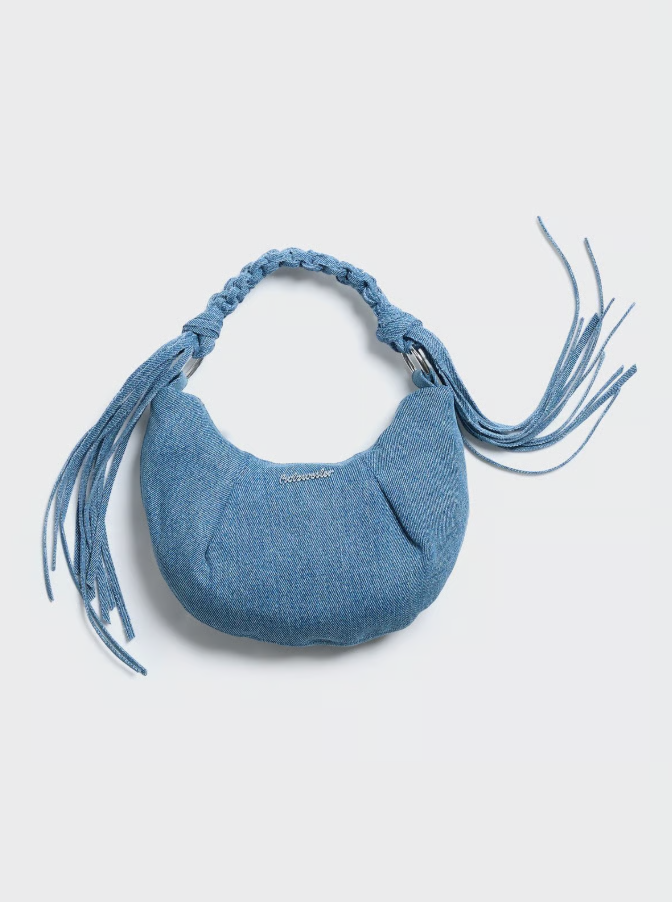 Cocoon Denim Micro Bag Blue Denim