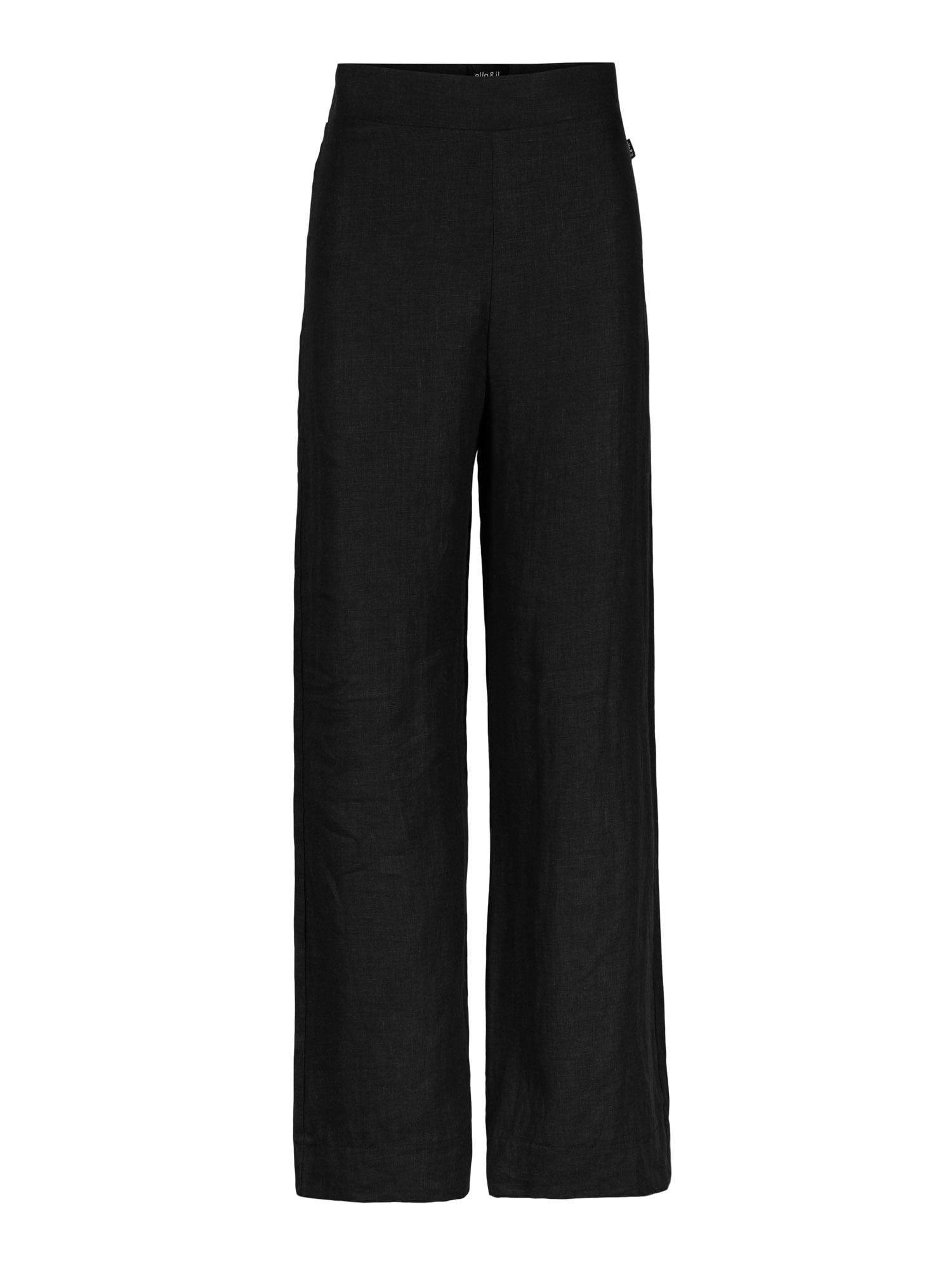 Molly Linen Pants Black