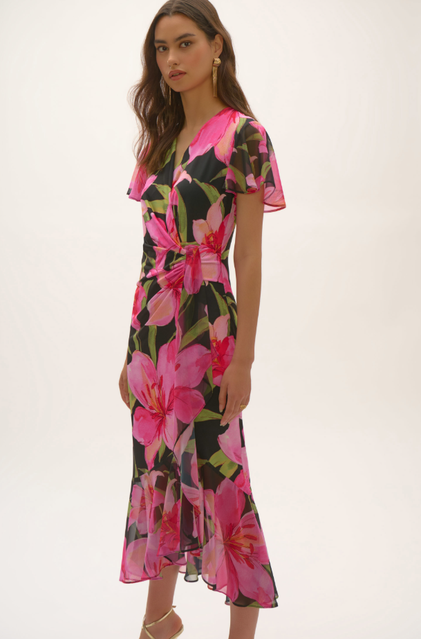 Dress with flowers