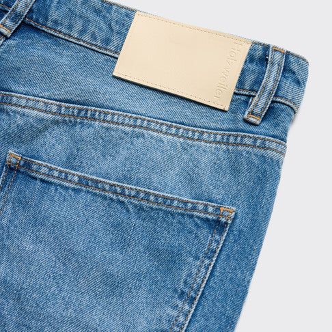 W Wide Jeans Light blue