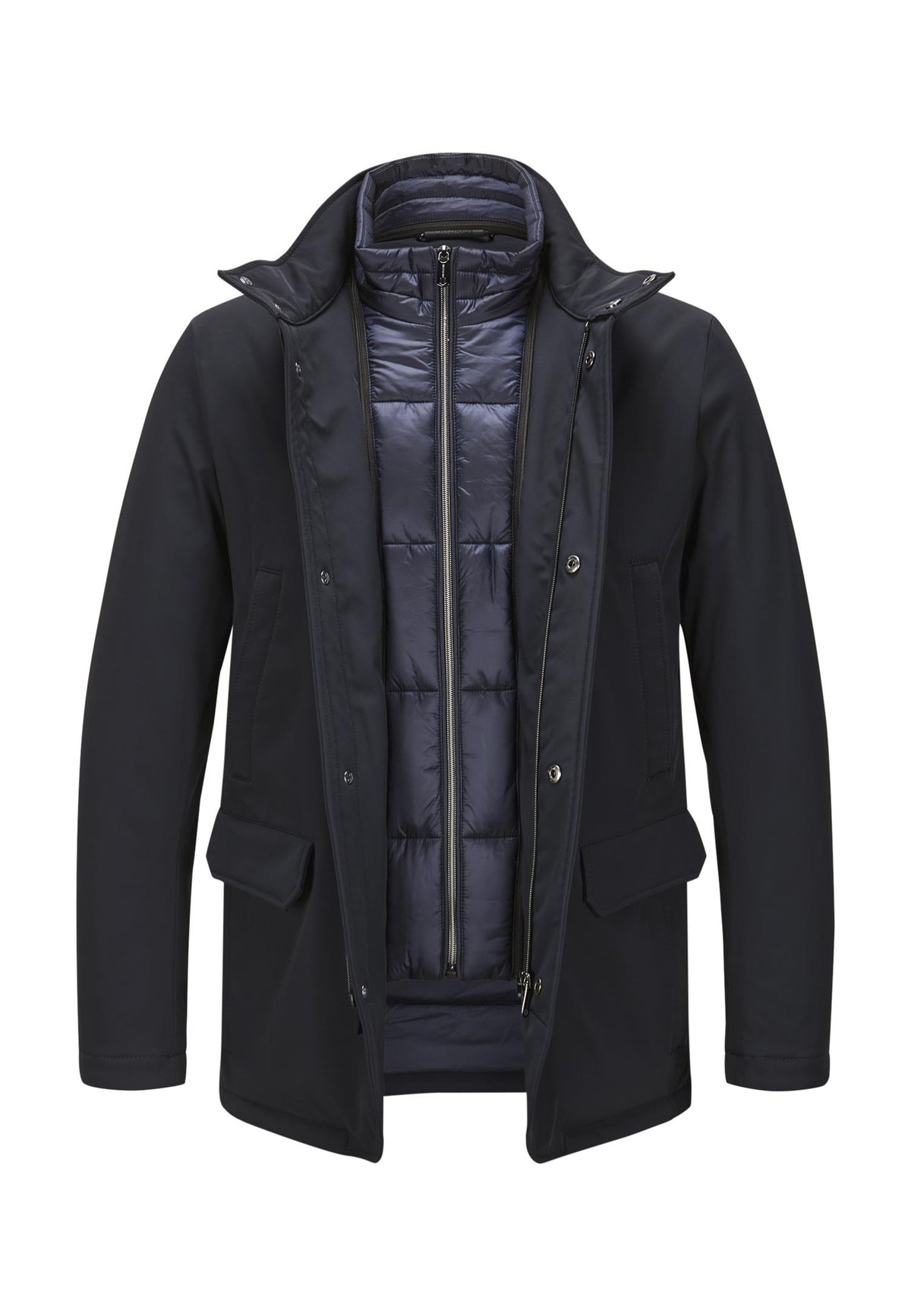 MS Presley Water Repellent Jacket Navy Blue