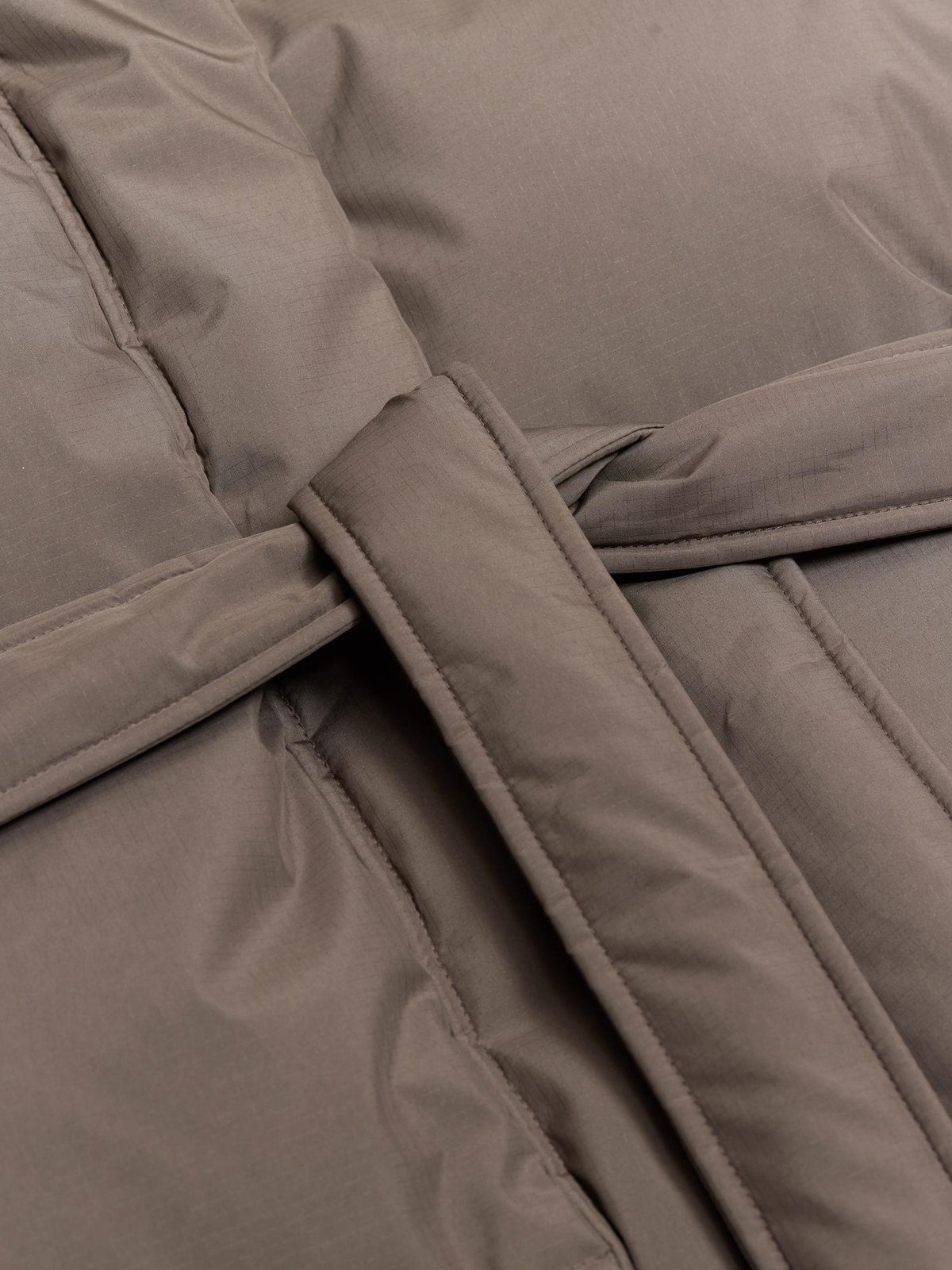 Steilia Ripstop Down Coat Taupe