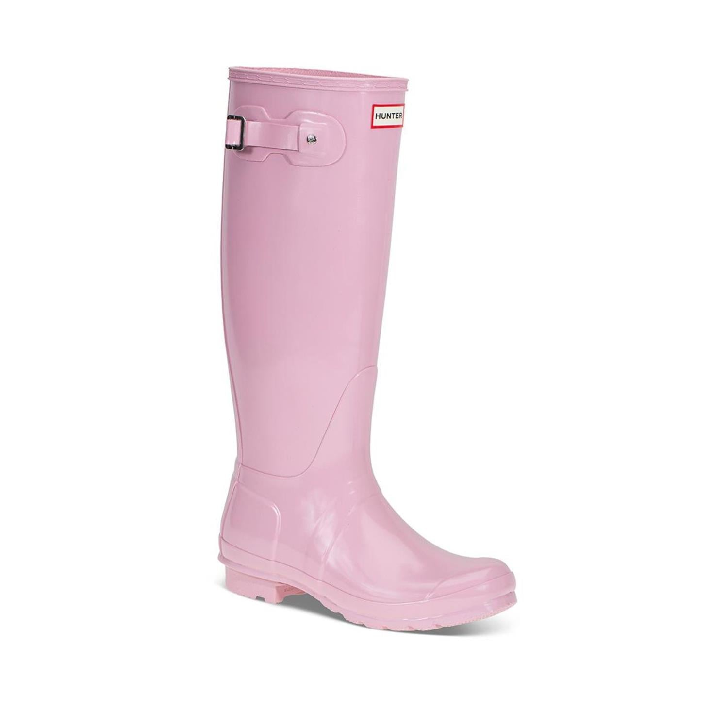 Woman Org Tall Gloss Boot Pink Nectar