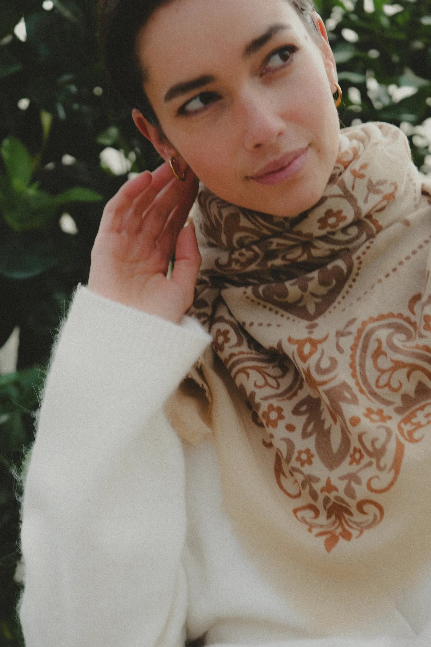 Scarf Bandana Cashew WC