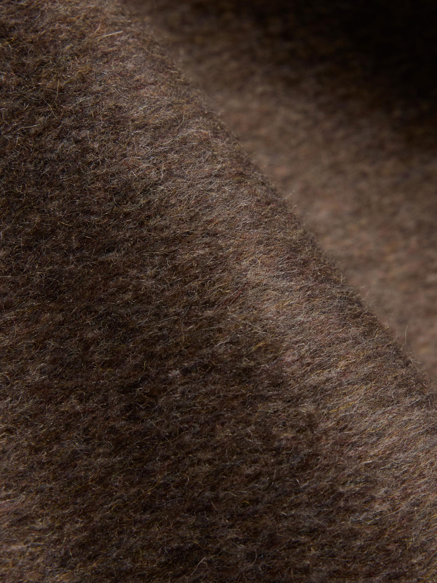 Yua Coat Dark Brown