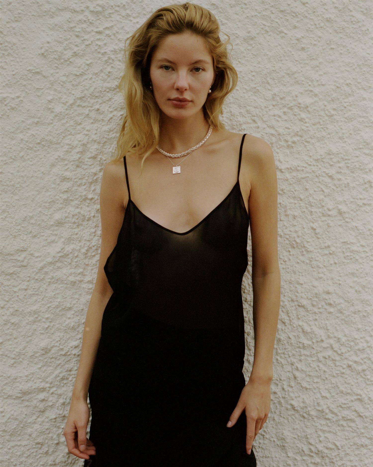 Liquid Silver Necklace