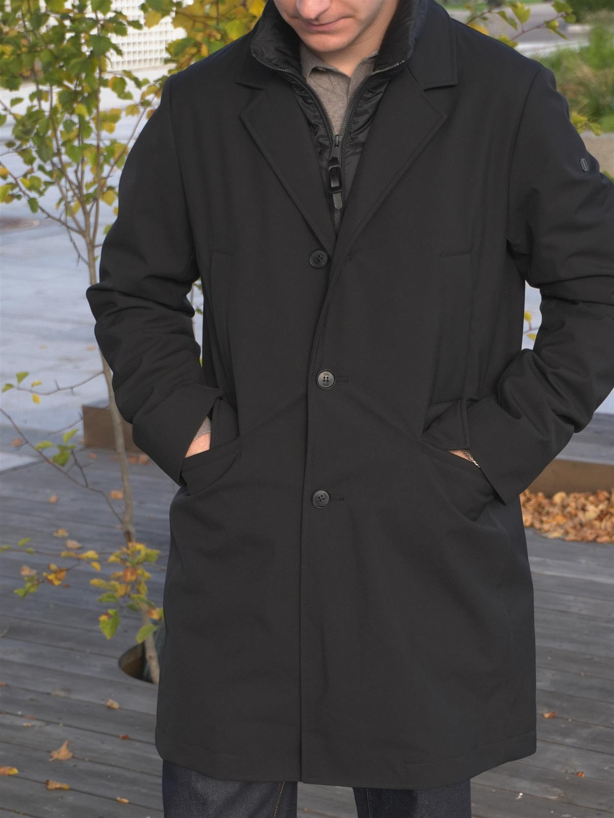 Spencer Parma Technical Jacket Black