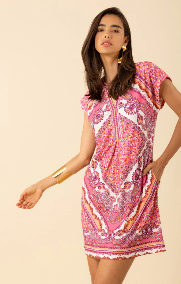Miley Pocket Dress Pink