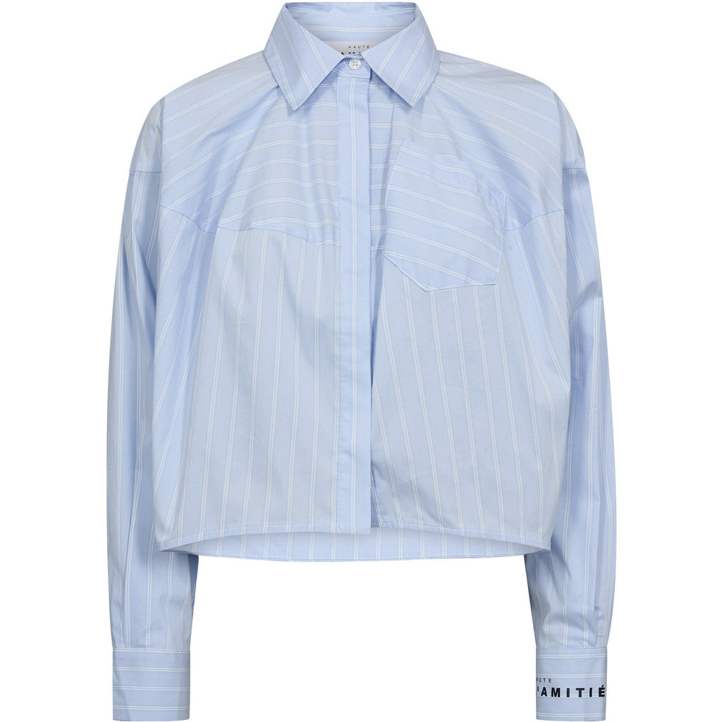 Sophie Stripe Shirt Pale Blue