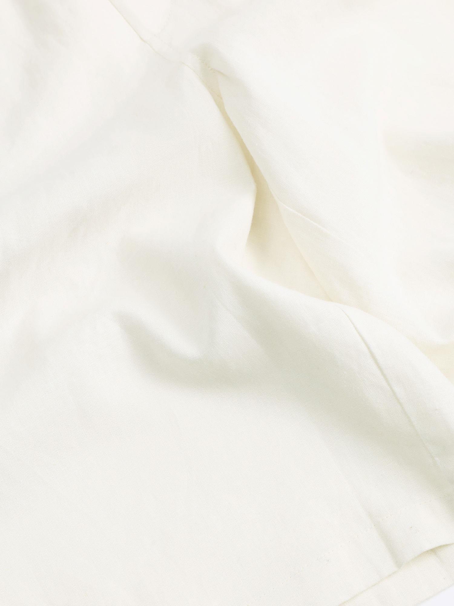 Lian Linen Shorts Ecru