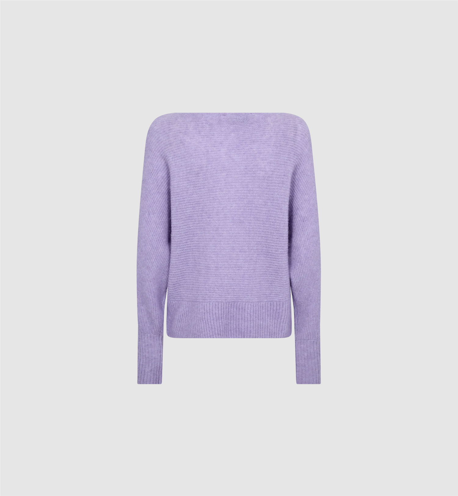 Mmthora Boatneck Knit Violet Tulip