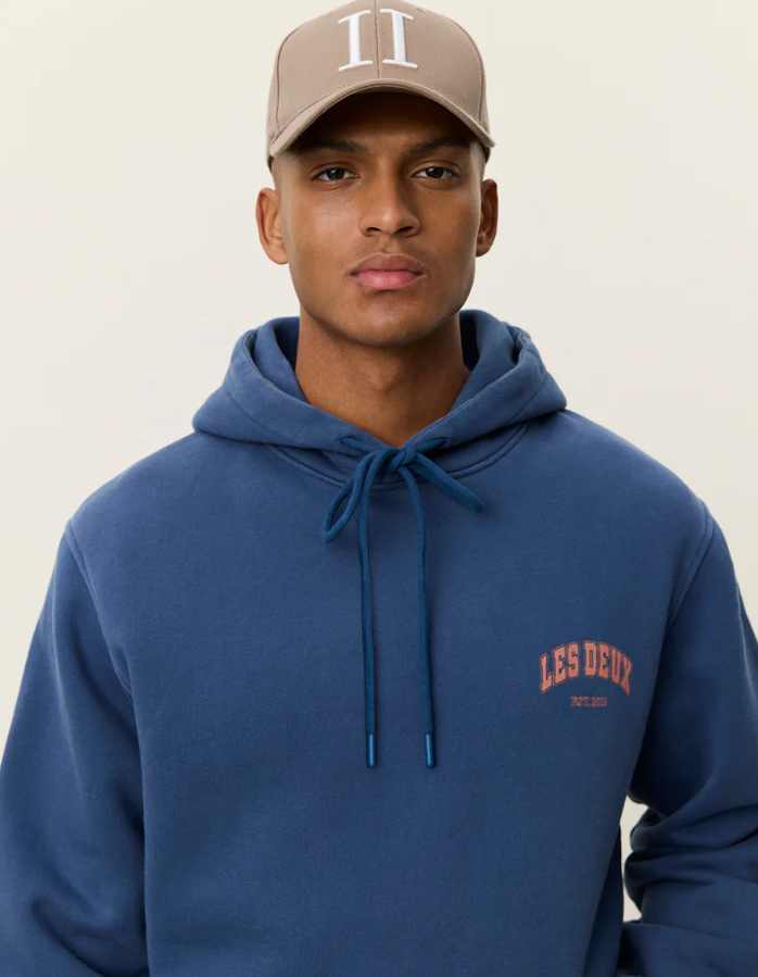 Brady Hoop Hoodie Dark Denim
