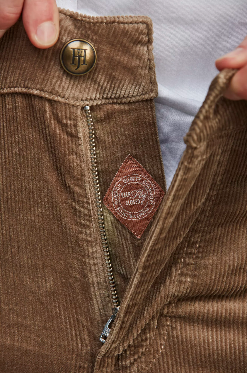 5-PKT Cut'n Sew Cord Beige