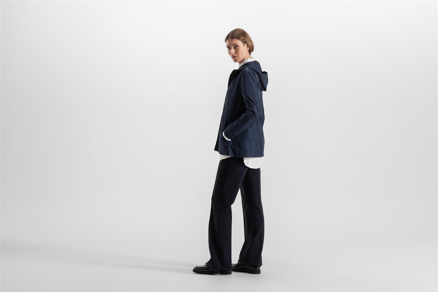 W ARIA JACKET VINTAGE NAVY