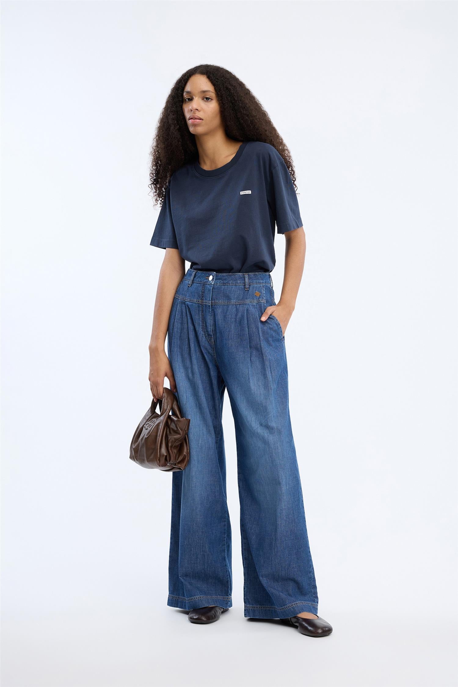 Vulmie Denim Pant Blue
