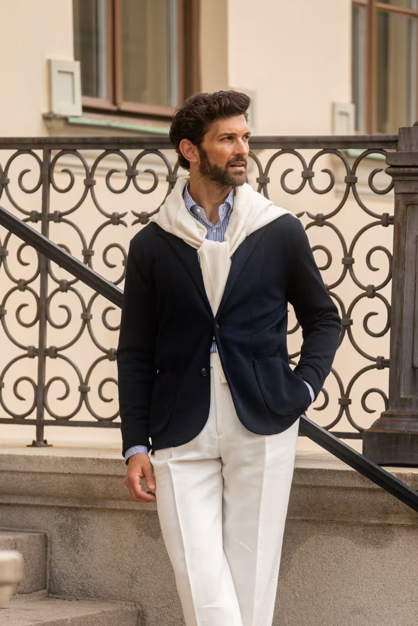 Dwayne Knittet jck Navy