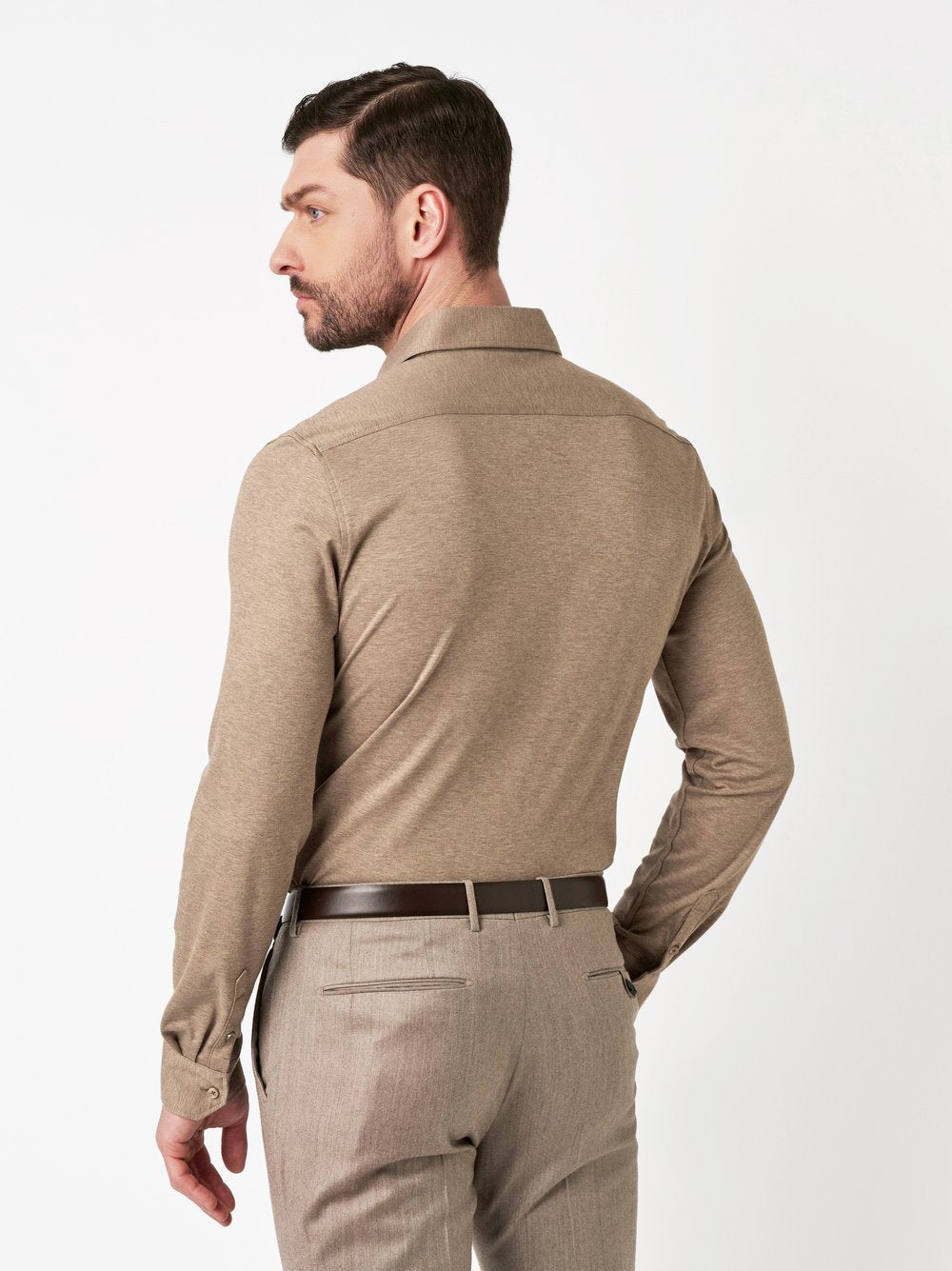Luxury Hai 1/1 Light Brown Melange