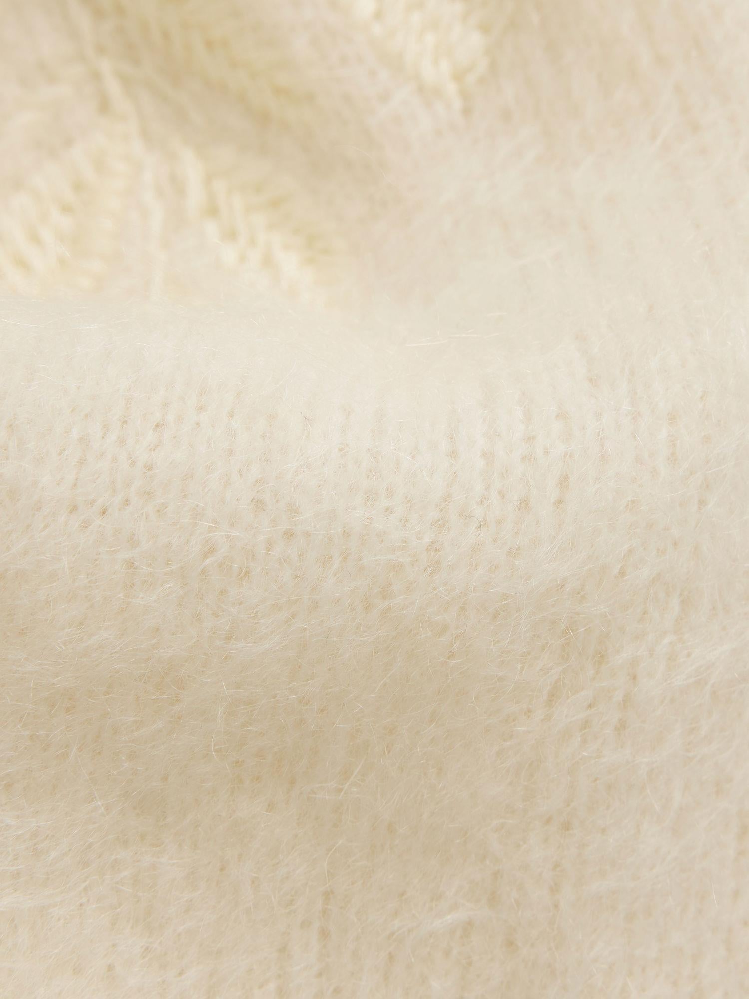 Amie Chunky Cardigan Brigh White