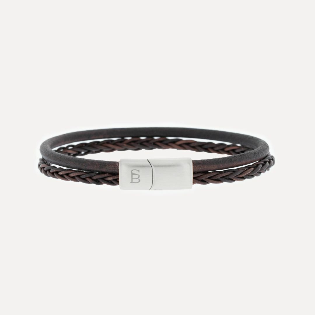 Leather Bracelet Denby Brown