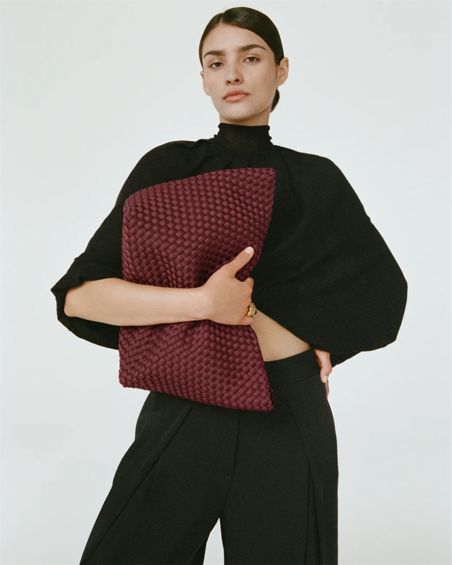 St Barths Medium Tote Bordeaux
