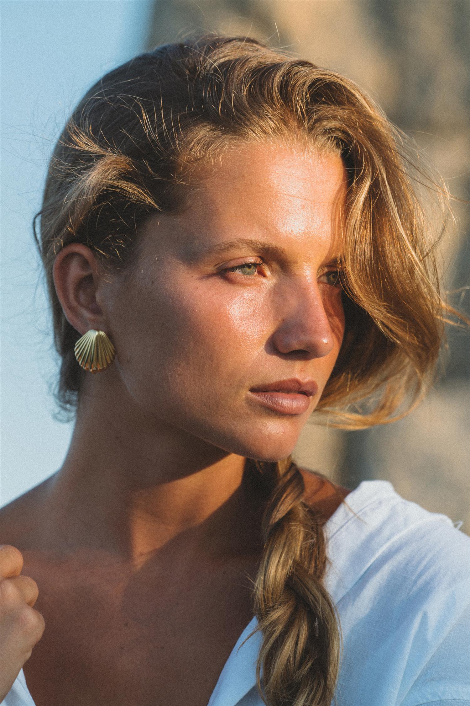 Ocean Treasure Earring-gold