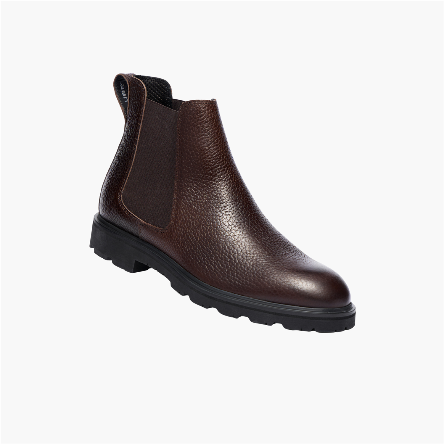 Thunder Chelsea Boot Dark Brown Structured Full Grain