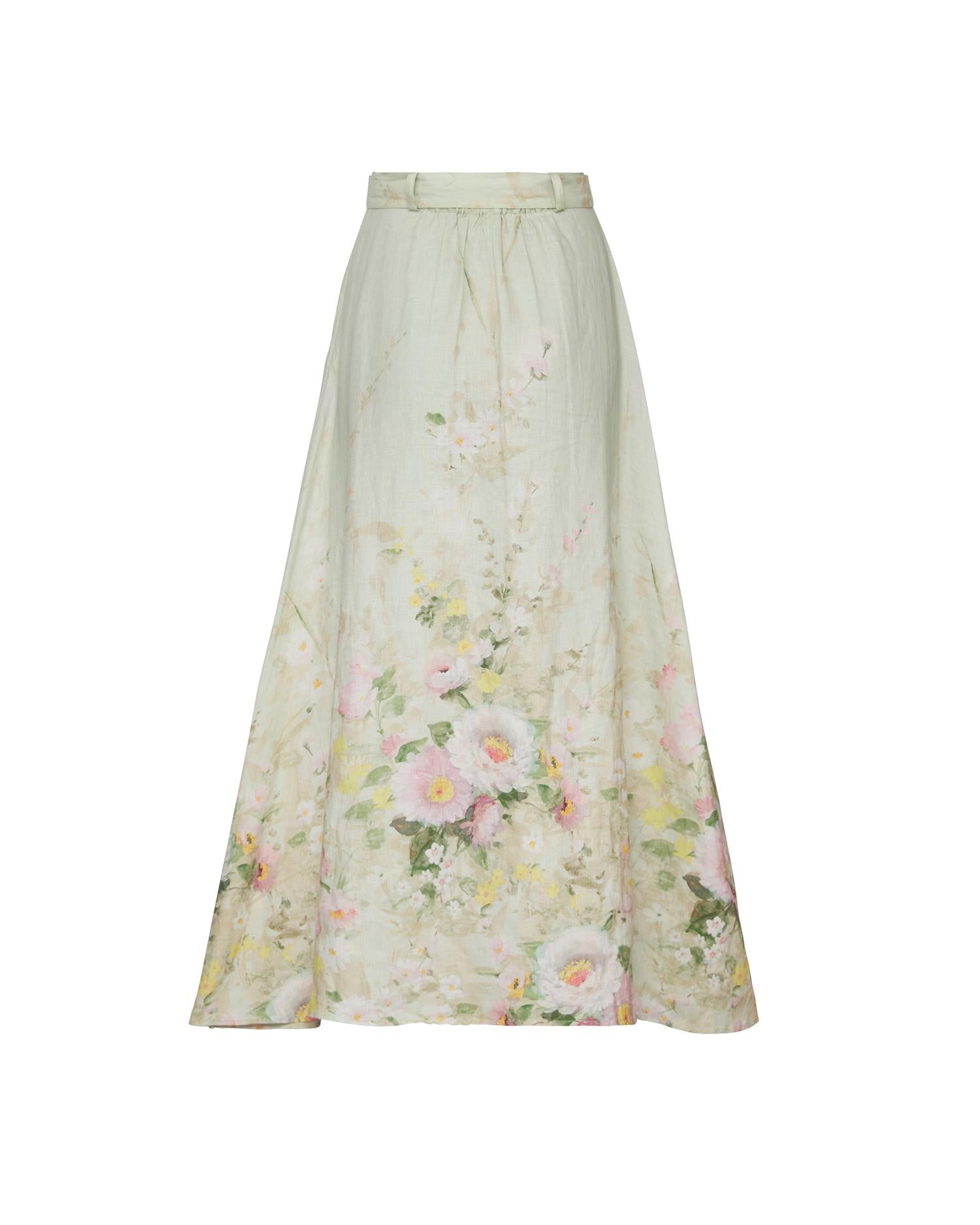 Linen Maxi Skirt Harmony