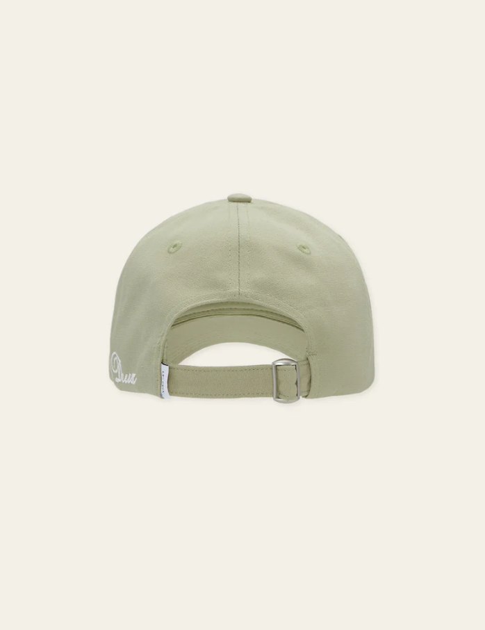 Globe Logo Dad Cap Tea Green