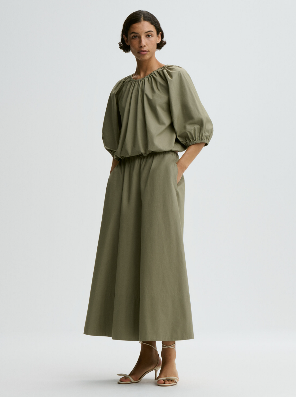 Lelow Blouse Deep lichen Green