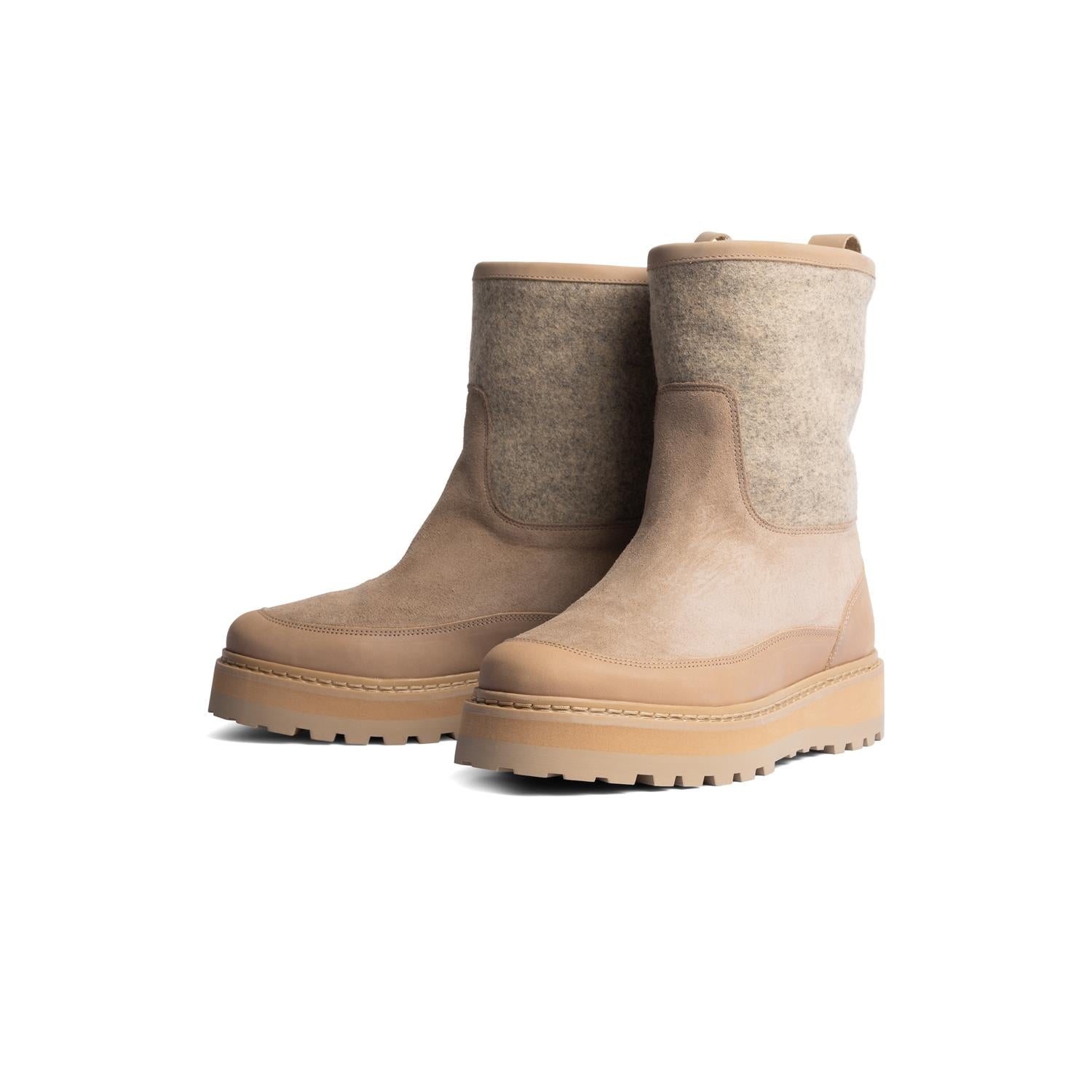 Tag Boot Golden Beige