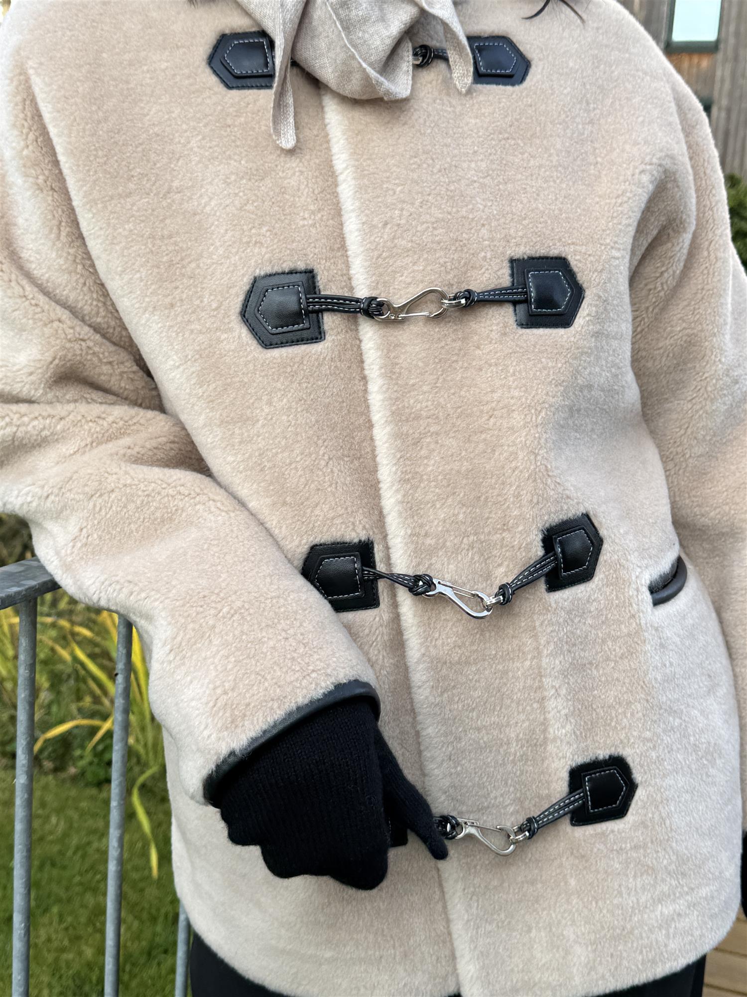 Tanja Fur Jacket Sand